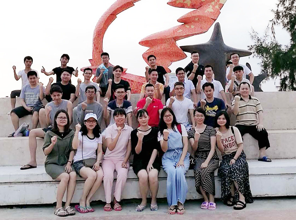 我司组织的年度旅游！劳逸结合才能更好的工作